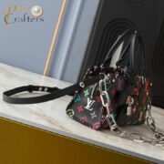 ⁦Louis Vuitton LV Takashi Murakami Murakami ONTHEGO EAST WEST Shoulder Bag M13260⁩ - الصورة ⁦4⁩