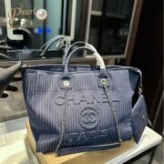Chanel 24A Tote Bag Shopping Bag Shoulder Handbag - Image 3