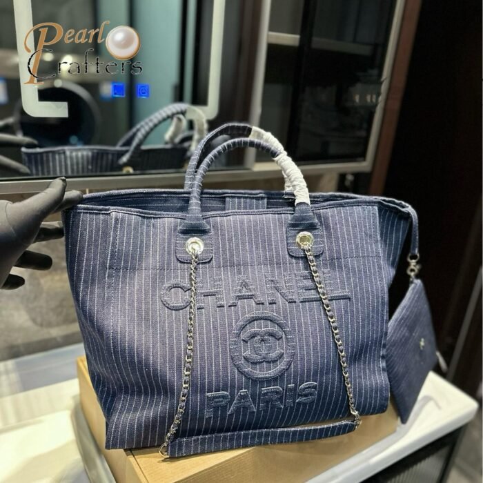 Chanel 24A Tote Bag Shopping Bag Shoulder Handbag - Image 3