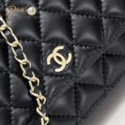 Chanel Woc Classic Lambskin Gold Hardware Shoulder Bag Handbag - Image 6