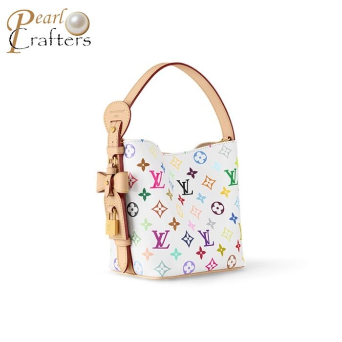 Louis Vuitton LV Takashi Murakami ALL IN BB Alphabet Logo Tote Shoulder Bag - Image 3