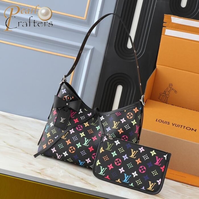 Louis Vuitton LV Takashi Murakami Murakami Co-branded Carryall Shopping Bag Tote Shoulder Bag M13661 - Image 5
