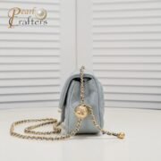 Chanel Cross Body Metal Ball Chain Shoulder Bag Handbag - Image 2
