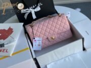 Chanel Caviar CF Medium 25CM Shoulder Bag 10A Quality - Image 5
