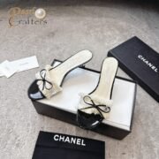 25s Chanel bow high-heeled sandals - Image 3