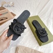 ⁦Gucci Slide Sandals Slipper TPU Mirror Version⁩ - الصورة ⁦4⁩