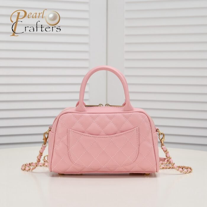 Chanel 24c Vintagep Hilton Bag Pink Shoulder Bag Handbag - Image 3