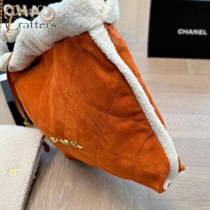 Chanel 22 Garbage Bags Gold Coin Shopping Handbag Shoulder Bag - Image 7