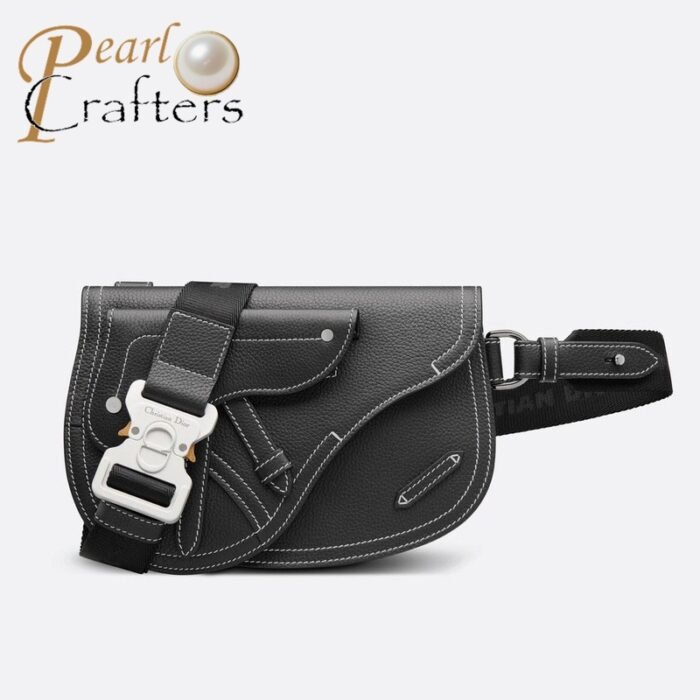DIOR Saddle Men Clutch bag Mirror Embroidery Crossbody Bag 10A - Image 1
