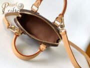 Louis Vuitton 10A Handbag Shoulder Bag Top Mirror Quality Version New launch Nano Alma M82717 - Image 9