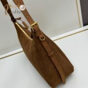 ⁦Prada Aimée medium suede shoulder bag 10A quality 1BC228⁩ - الصورة ⁦8⁩