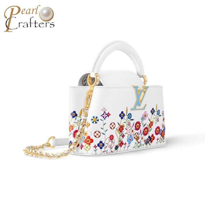 Louis Vuitton LV Capucines Shoulder Crossbody Handbag Tote Bag M13246 - Image 4
