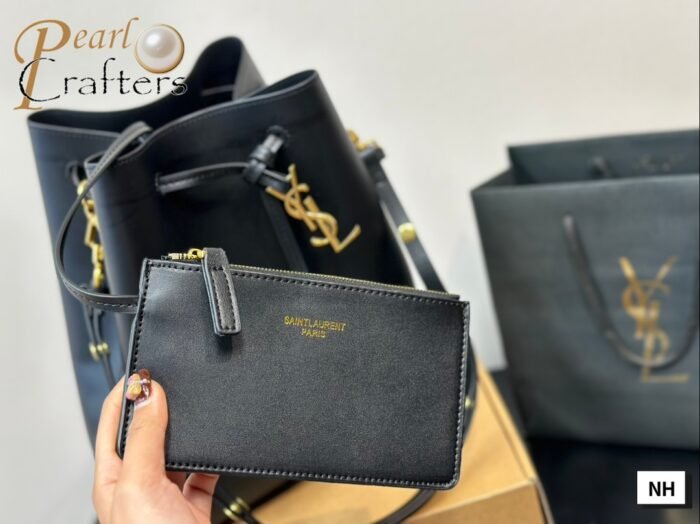YSL Saint Laurent Bucket Shoulder Bag Crossbody Bag - Image 8