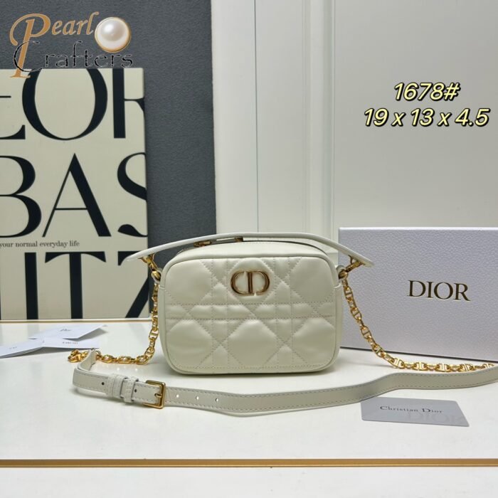 Dior Caro Camera Bags Shoulder Bag Handbag - Image 1