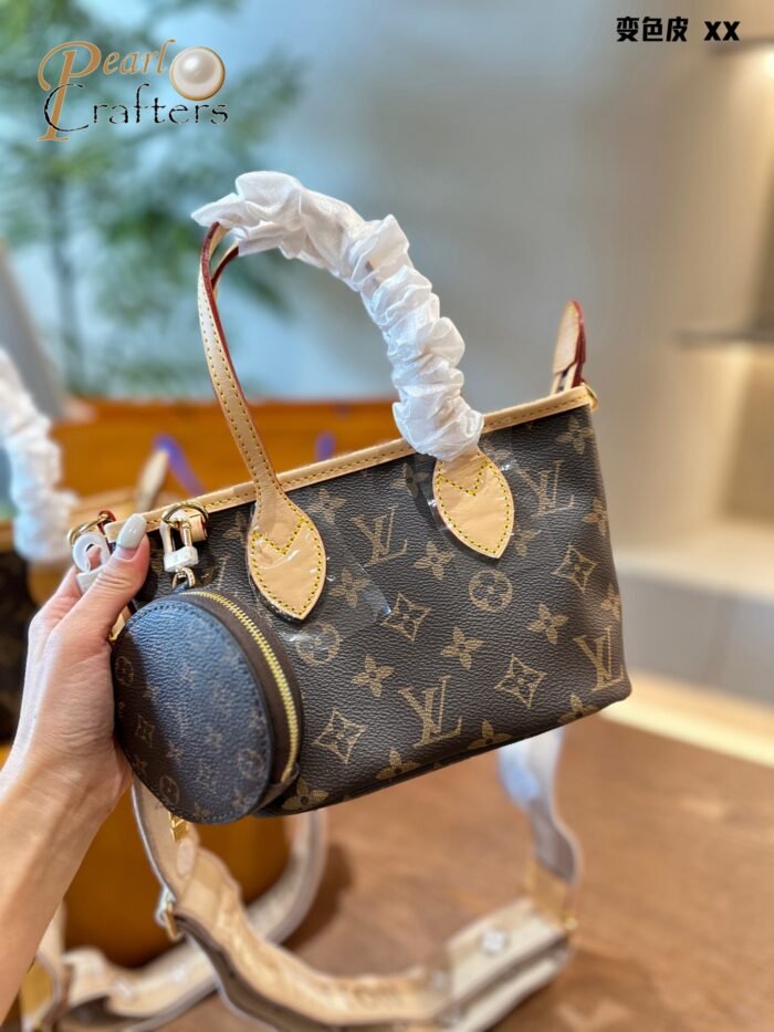 Louis Vuitton Neverfull BB Shoulder Bag Handbag - Image 3