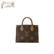 Louis Vuitton LV OnTheGo GM&MM&PM Shoulder Bag Tote Bag - Image 4