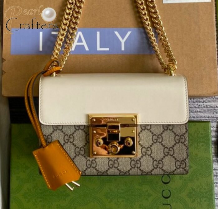 ⁦Gucci Padlock Lock Buckle Crossbody Bag⁩ - الصورة ⁦5⁩