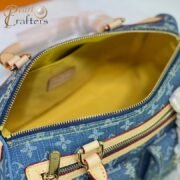 ⁦Louis Vuitton LV LV Monogram Neo Speedy Denim Shoulder Bag Handbag M44472⁩ - الصورة ⁦8⁩
