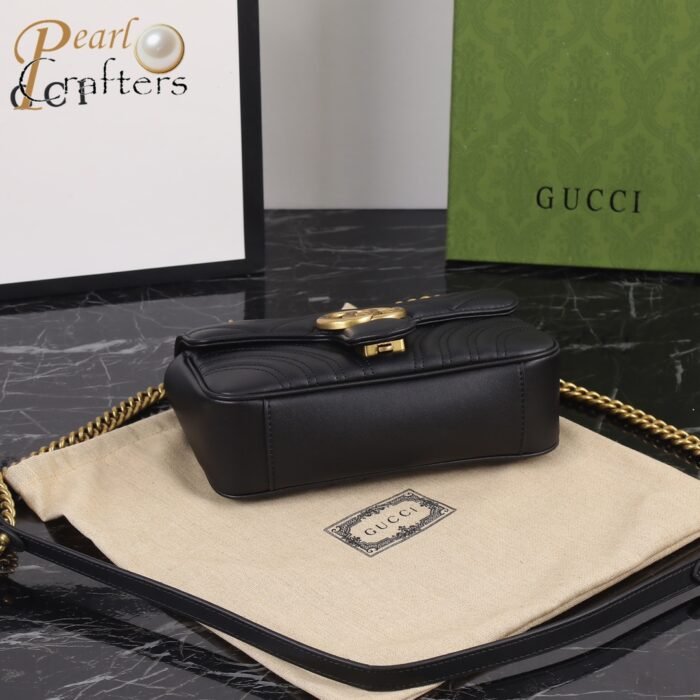 ⁦Gucci GG Marmont Small & Mini Shoulder Bag 443497⁩ - الصورة ⁦10⁩