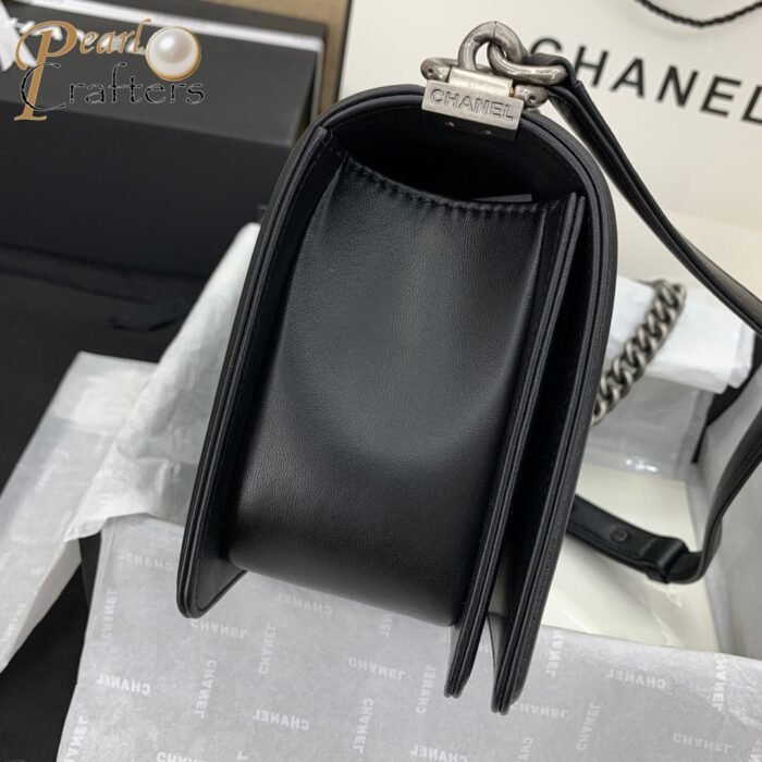 ⁦Chanel Leboy New Medium 25CM Caviar Shoulder Bag（10a mirror version）⁩ - الصورة ⁦5⁩