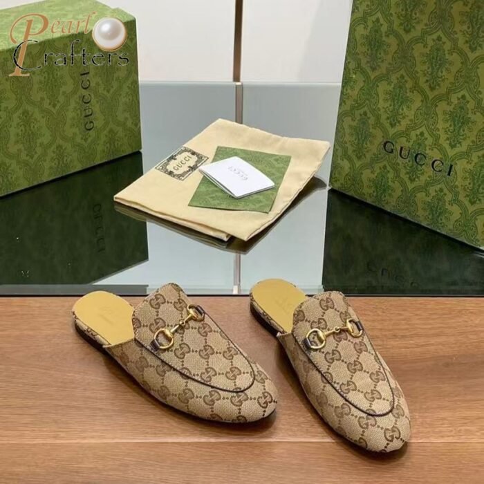 Gucci Re-Edition Princetown Round Toe Pull-On Toe Slippers Sandals Shoes - Image 6