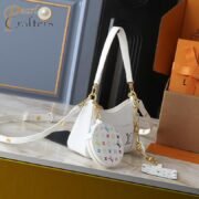 Louis Vuitton LV Takashi Murakami MARELLINI Underarm Bag Tote Crossbody Shoulder Bag M13100 M13099 - Image 4