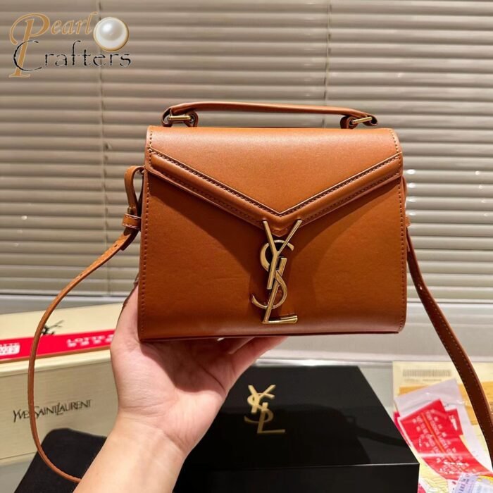 ⁦Saint Laurent YSL Cassandra Shoulder Bag Mini⁩ - الصورة ⁦6⁩