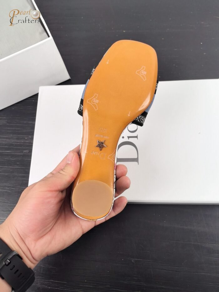 Dior Slipper Sandals Low Heel Shoes - Image 9
