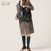 Miumiu Hobo Leather Shoulder Handbag - Image 3