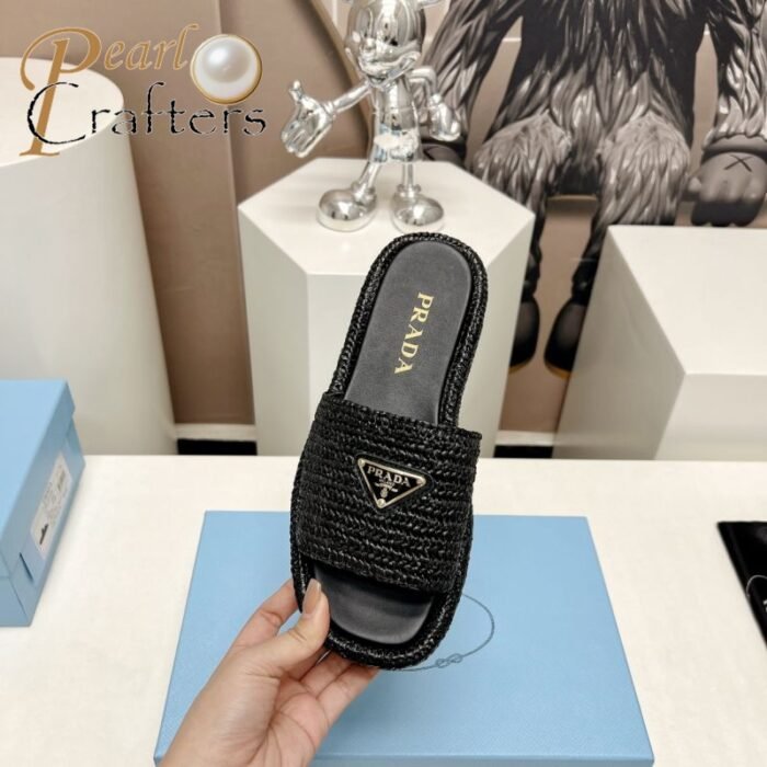⁦Prada Slide Sandals Slipper⁩ - الصورة ⁦7⁩