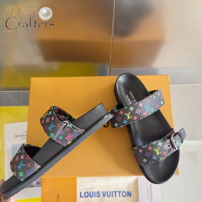 Louis Vuitton LV  Takashi Murakami  Slipper Sandals Shoes - Image 2