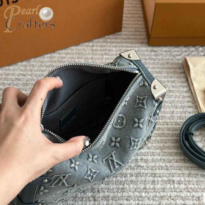 ⁦Louis Vuitton LV Soft Case Shoulder Bag Crossbody Tote Bag⁩ - الصورة ⁦6⁩