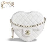 Chanel  Peach Pericardium Across The Body Bag