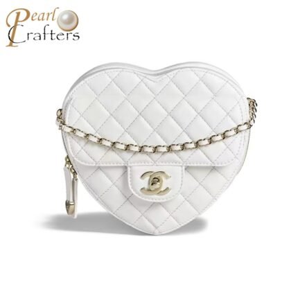 Chanel  Peach Pericardium Across The Body Bag