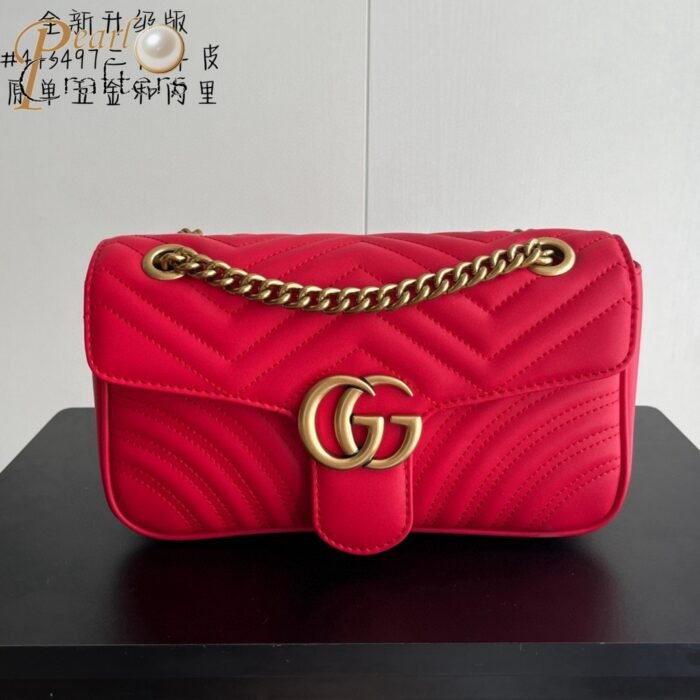 ⁦Gucci GG Marmont Small & Mini Shoulder Bag 443497⁩ - الصورة ⁦15⁩