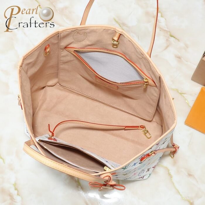 ⁦Louis Vuitton LV   Neverfull Tote Bag Shopper Shoulder Bag⁩ - الصورة ⁦6⁩