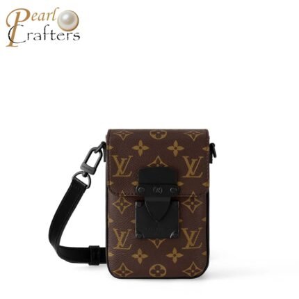 Louis Vuitton LV S-LOCK VERTICAL Mobile Phone Bag Shoulder Crossbody Bag M81522
