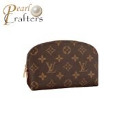 【Flash Sale】Louis Vuitton LV  Cosmetics Bag Pouch Toiletry Bag Leather Handbag