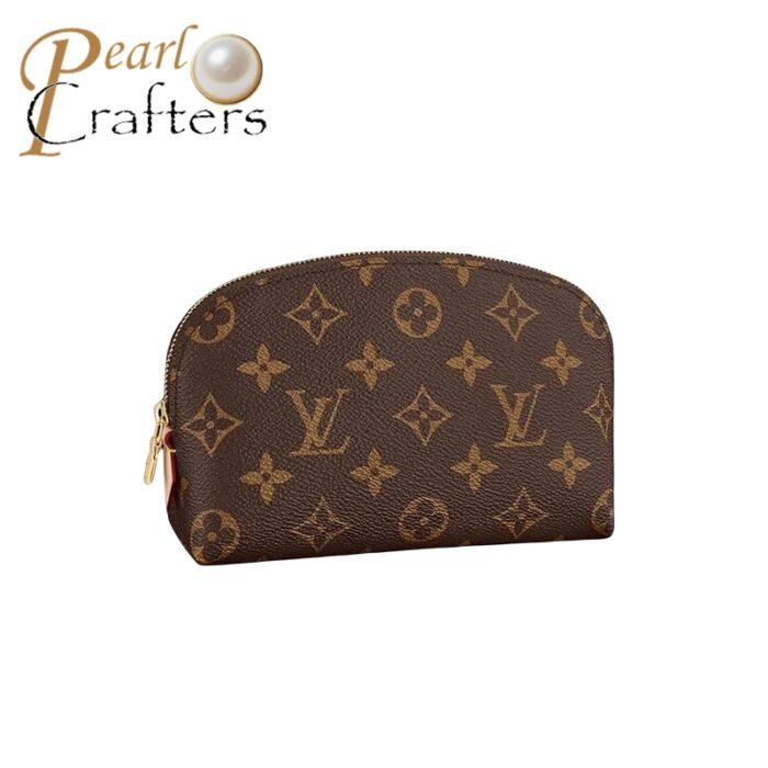 【Flash Sale】Louis Vuitton LV  Cosmetics Bag Pouch Toiletry Bag Leather Handbag - Image 1