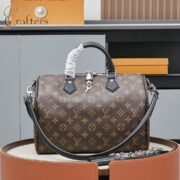 Louis Vuitton LV  Monogram Speedy Soft 30 Boho Handbag Shoulder Bag 10A Quality