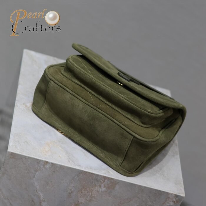 Saint Laurent YSL Tan Suede Medium Niki Shoulder Bag 10A quality 533037 - Image 18