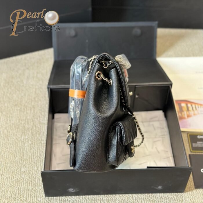 ⁦Chanel  Duma Backpack Caviar calfskin bags⁩ - الصورة ⁦10⁩