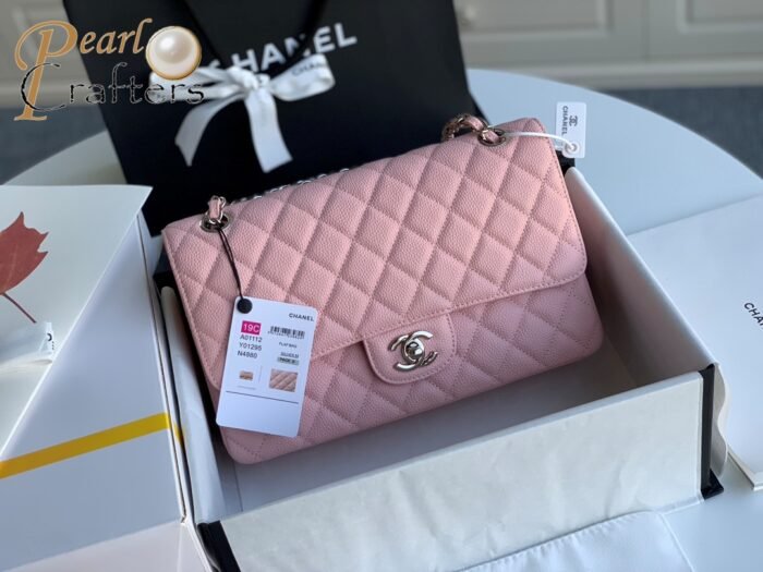 Chanel Caviar CF Medium 25CM Shoulder Bag 10A Quality - Image 6