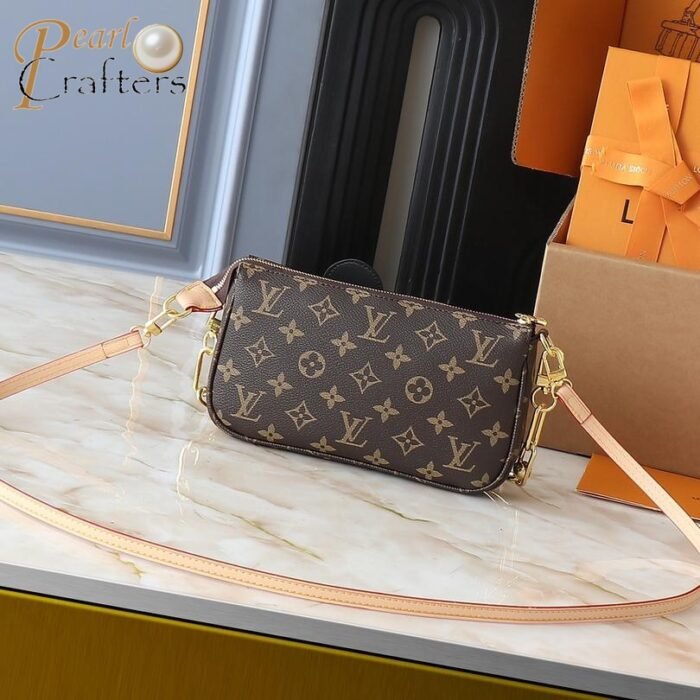 Louis Vuitton LV Takashi Murakami Pochette Accessories Mahjong Bag Shoulder Bag M13440 - Image 8
