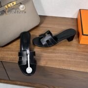 ⁦Hermes Slipper Sandals Heels Shoes⁩ - الصورة ⁦5⁩