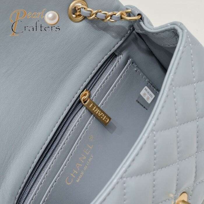 Chanel Cross Body Metal Ball Chain Shoulder Bag Handbag - Image 8