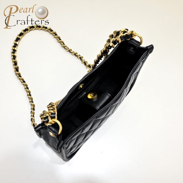 ⁦Chanel 24S Half Moon  Hobo Underarm Bag  Shoulder Bag Handbag⁩ - الصورة ⁦8⁩